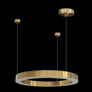 Golden Halo Pendant LED