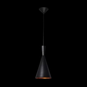 Vuvu Black & Gold Metal Pendant