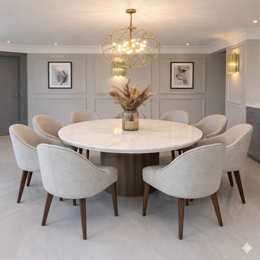 The Eatery Haven Round Dining Suite